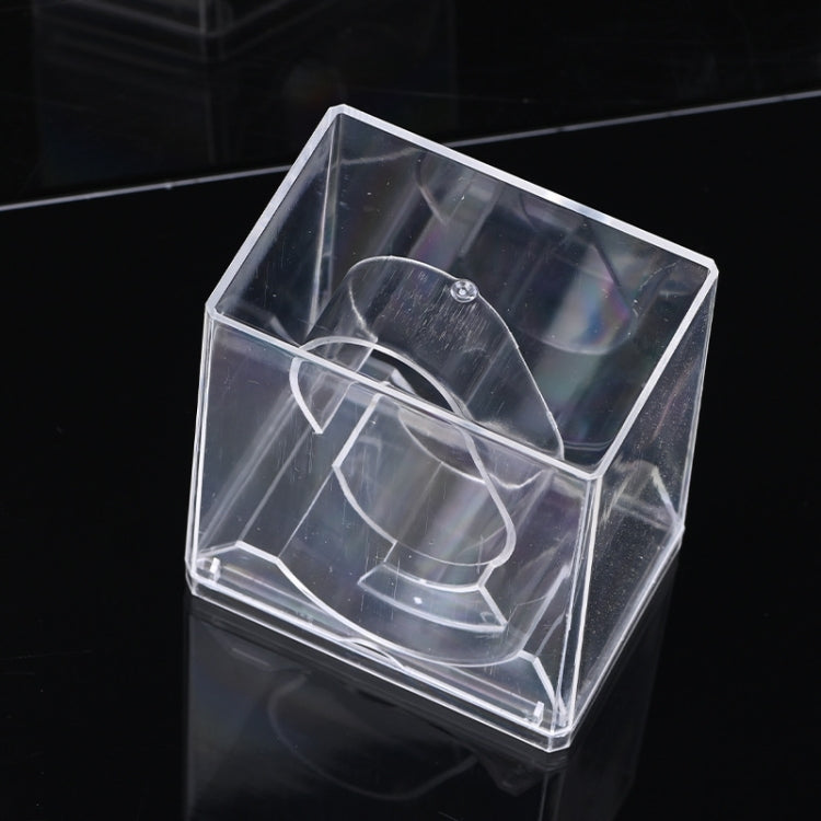 5 PCS Transparent Rectangular Watch Display Box Pull-out Electronic Watch Box(8.8 x7.7x5.4cm) - free shipping - PMC TechLife - Order now!