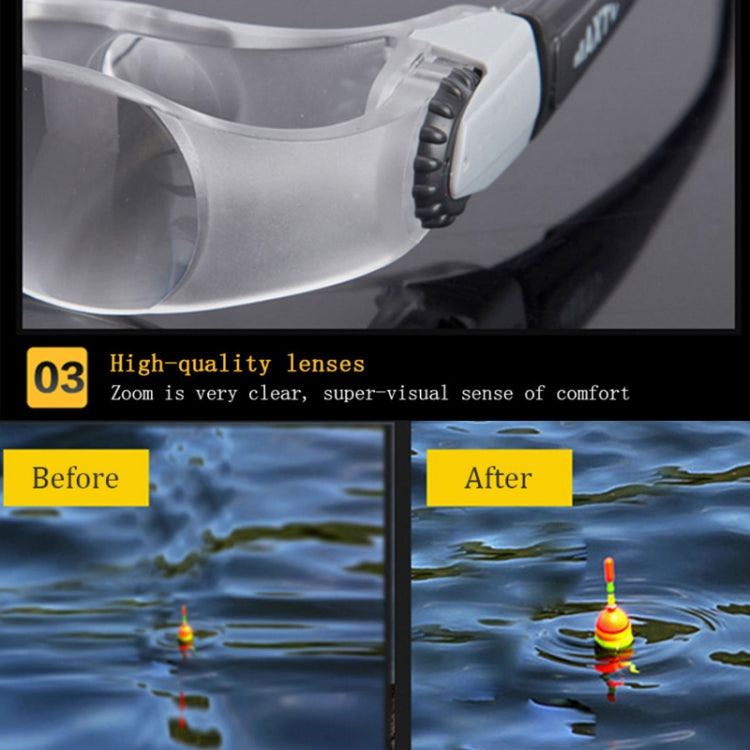 Fishing Telescope Adjustable Focus Telescope,Style: Presbyopia+Yellow Clip - Binoculars by PMC TechLife | Online Shopping South Africa | PMC TechLife | Buy Now Pay Later Mobicred