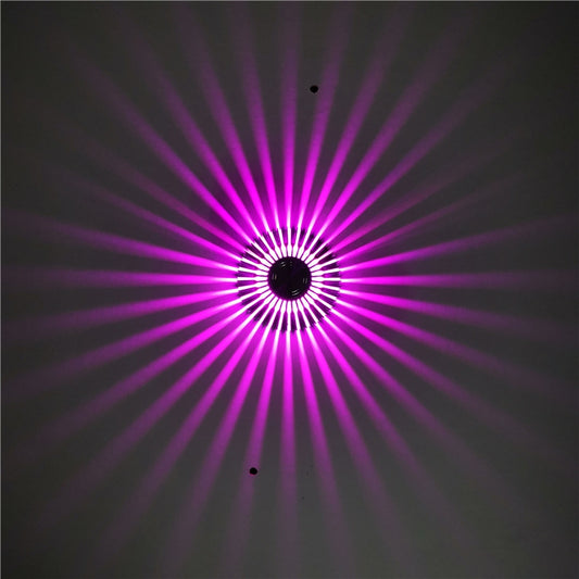 LED Aluminum Aisle Light Sunflower Corridor Lamp Decorative Light, Power source: Visible Installation 1W(Purple) - Novelty Lighting by PMC Jewellery | Online Shopping South Africa | PMC Jewellery | Buy Now Pay Later Mobicred