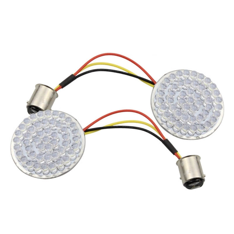 2 PCS Motorcycle LED Signal Steering Lamp For Dyna(Yellow Light 1156 Without Lampshade) - Signal Lights by PMC Jewellery | Online Shopping South Africa | PMC Jewellery | Buy Now Pay Later Mobicred