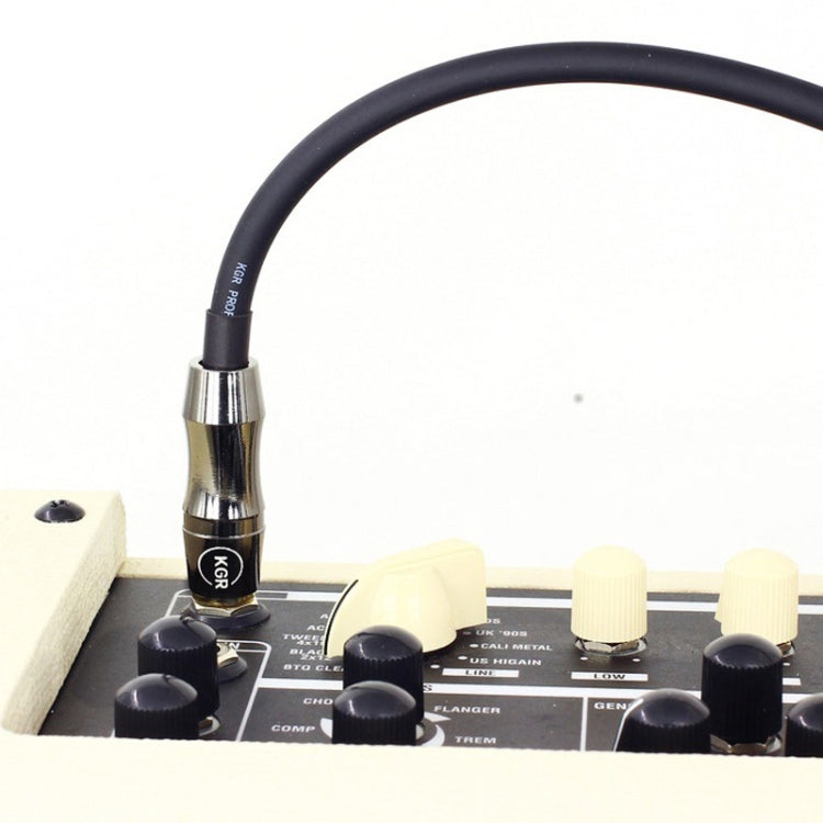 KGR Guitar Cable Keyboard Drum Audio Cable, Specification: 6m(Elbow Straight Jack) - Instrument Audio Cables by KGR | Online Shopping South Africa | PMC TechLife | Buy Now Pay Later Mobicred