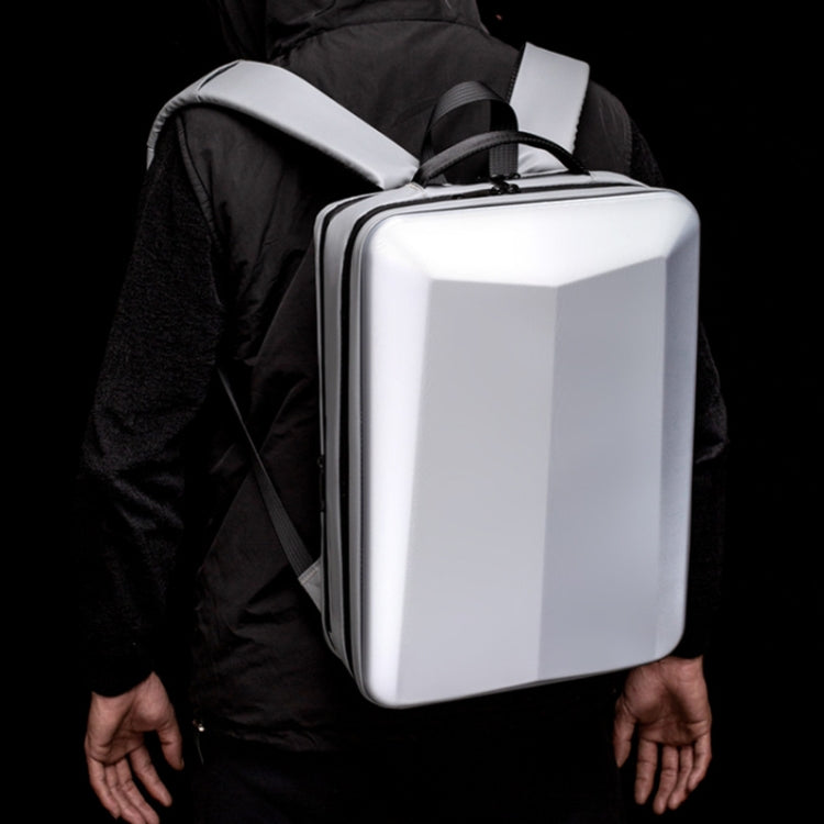 ABS Hard Shell Gaming Computer Backpack, Color: 17.3 inches (Black) - Backpack by PMC TechLife | Online Shopping South Africa | PMC TechLife
