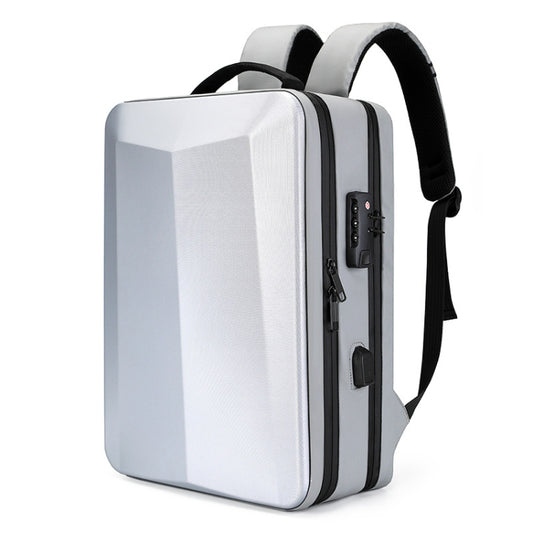 ABS Hard Shell Gaming Computer Backpack, Color: 17.3 inches (Silver) - Backpack by PMC Jewellery | Online Shopping South Africa | PMC Jewellery | Buy Now Pay Later Mobicred