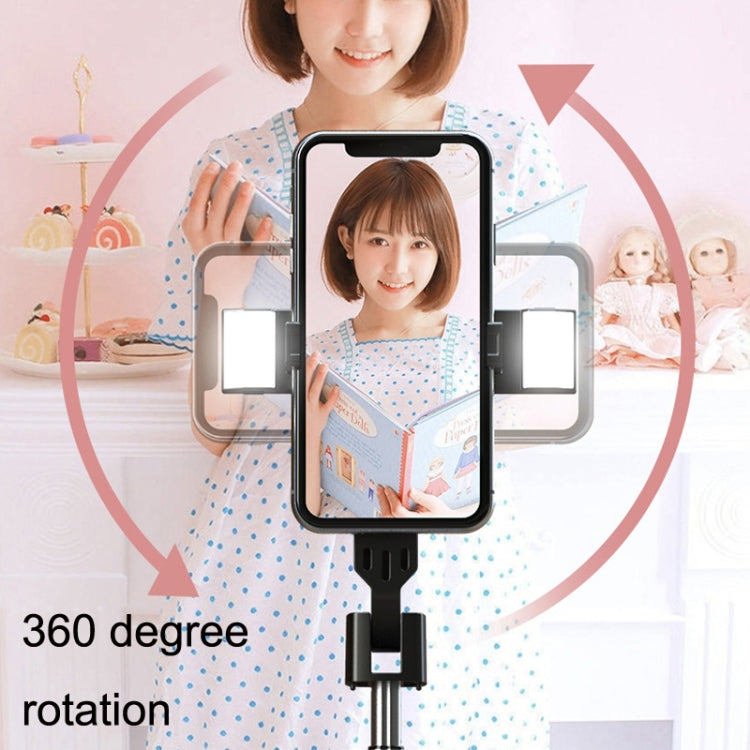 Mobile Phone Live Bracket Bluetooth Telescopic Selfie Tripod, High: 100CM (Stainless Steel) - free shipping - PMC TechLife - Order now!
