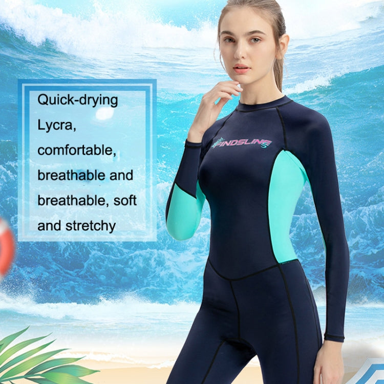 FINDSLINE  Lycra Diving Cloth Female Thin Quick-Dry Waterproof Sunblock Wetsuit, Size: M(Black) - Swimwear by PMC Jewellery | Online Shopping South Africa | PMC Jewellery