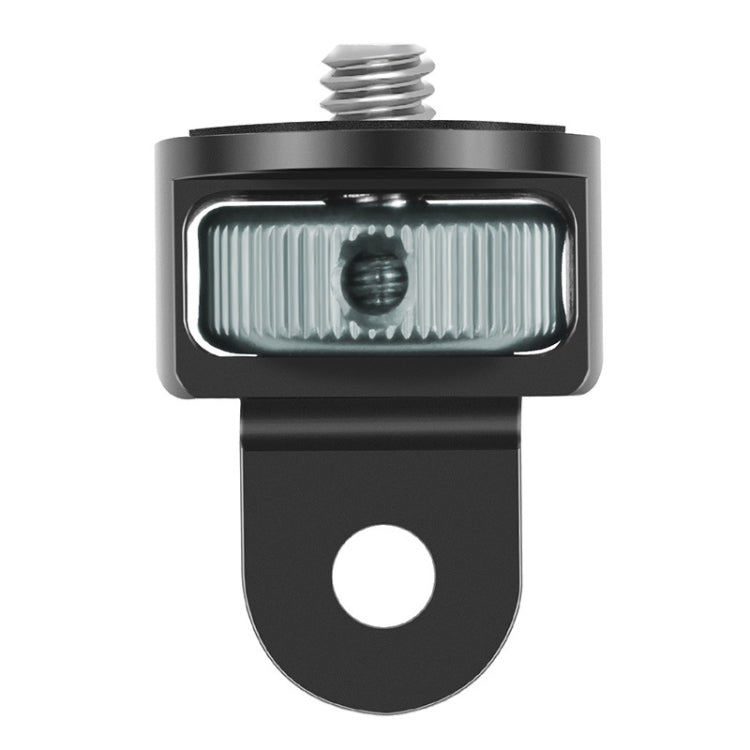 1/4 Inch Screw Converter Tripod Adapter for Sport Camera(Black Titanium) - Connection Mount by null | Online Shopping South Africa | PMC TechLife | Buy Now Pay Later Mobicred