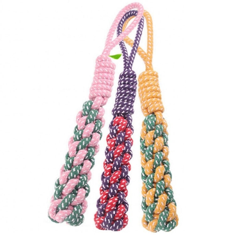 3 PCS Pet Hand-pulled Chewing Toy Dog Molar Cotton Rope, Color Random Delivery - Toys by PMC Jewellery | Online Shopping South Africa | PMC Jewellery