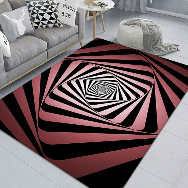 3D Stereo Rectangular Visual Geometric Living Room Carpet, Size: 140x200cm(11) - Mats by PMC TechLife | Online Shopping South Africa | PMC TechLife