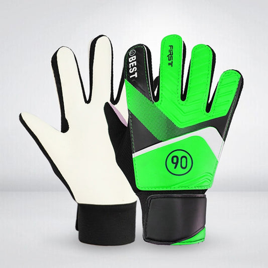 Children Football Goalkeeper Glove Latex Anti-Collision Goalkeeper Gloves, Size: 5(Green) - Safety Gloves by PMC Jewellery | Online Shopping South Africa | PMC Jewellery | Buy Now Pay Later Mobicred