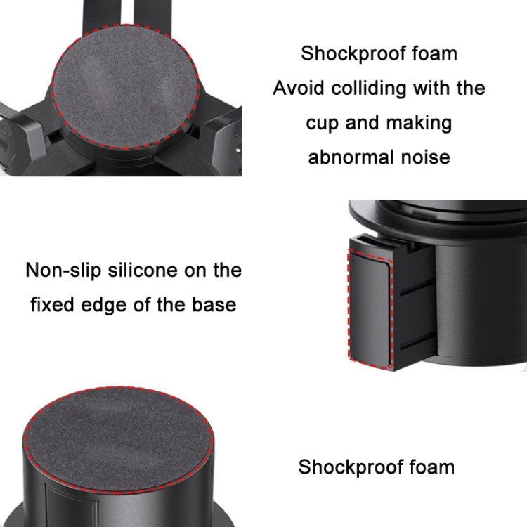 Car Multifunctional Retractable Rotating Water Cup Holder(SD-1048) - Car Drink Holders by PMC TechLife | Online Shopping South Africa | PMC TechLife