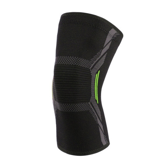 Nylon Sports Protective Gear Four-Way Stretch Knit Knee Pads, Size: L(Dark Green) - Sports Safety by PMC Jewellery | Online Shopping South Africa | PMC Jewellery | Buy Now Pay Later Mobicred