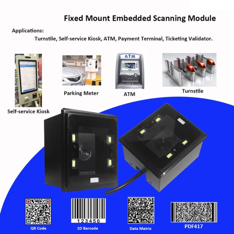 EVAWGIB DL-X922T QR Code Scanning Module Embedded Scanning Head, Interface: USB - Barcode Scanner by EVAWGIB | Online Shopping South Africa | PMC Jewellery | Buy Now Pay Later Mobicred