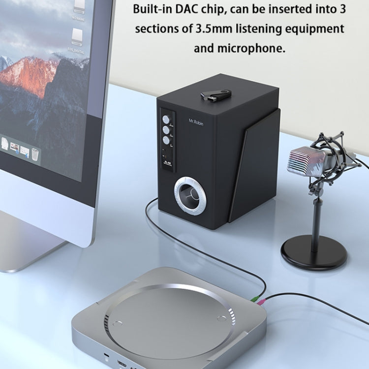 Rocketek MM483 For Mac Mini Docking Station With Hard Disk Enclosure - USB HUB by Rocketek | Online Shopping South Africa | PMC Jewellery