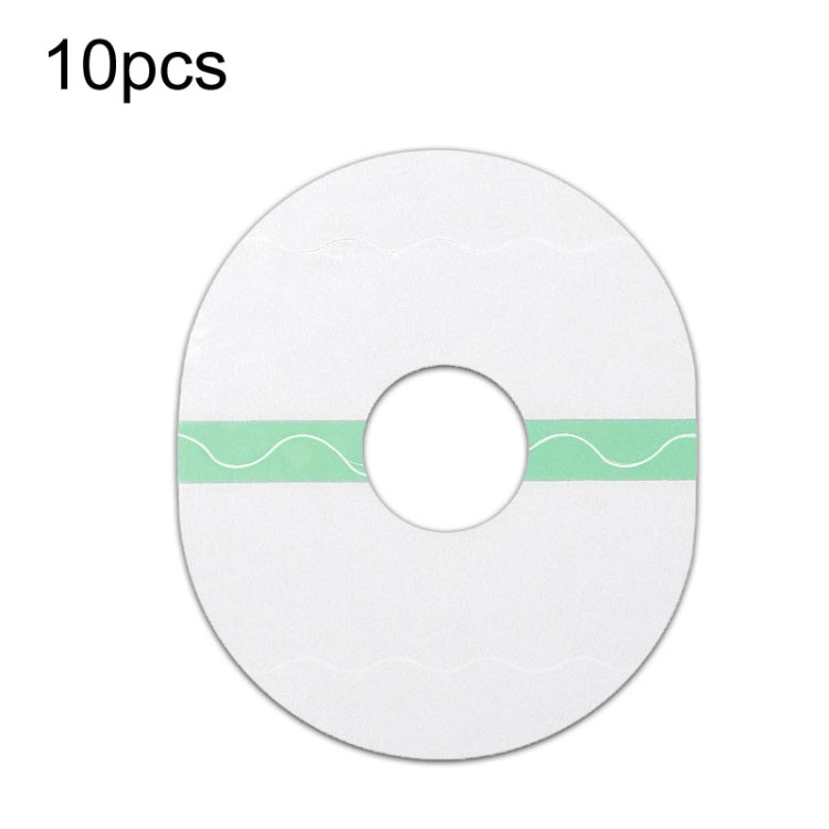 10 PCS Fixed Small Sensor TPU Transparent Adhesive Patch(Oval) - Others by PMC Jewellery | Online Shopping South Africa | PMC Jewellery