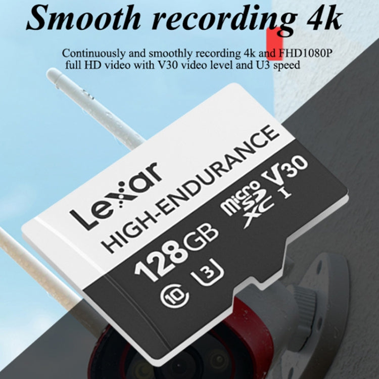 Lexar LSDM10 Security Surveillance Camera Dash Cam Memory Card, Capacity: 64GB - Micro SD Card by Lexar | Online Shopping South Africa | PMC Jewellery | Buy Now Pay Later Mobicred