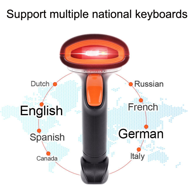 Kefar Supermarket Store Cashier Wired Red Light Scanner 1D Barcode - Barcode Scanner by PMC Jewellery | Online Shopping South Africa | PMC Jewellery | Buy Now Pay Later Mobicred