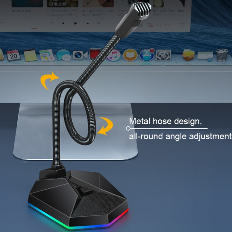 Metal Hose Meeting Desktop Microphone, Spec: 3.5 Version (Black) - Microphone by PMC TechLife | Online Shopping South Africa | PMC TechLife | Buy Now Pay Later Mobicred
