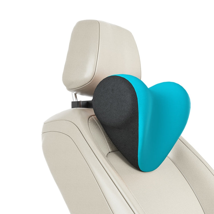 A09 Car Seat Headrest Memory Foam Comfortable Neck Pillow, Style: Without Stand (Blue) - Seat Accessories by PMC Jewellery | Online Shopping South Africa | PMC Jewellery | Buy Now Pay Later Mobicred