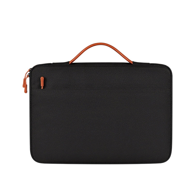 ND02S Adjustable Handle Water-resistant Laptop Bag, Size: 13.3 inches(Mysterious Black) - 13.3 inch by PMC Jewellery | Online Shopping South Africa | PMC Jewellery | Buy Now Pay Later Mobicred