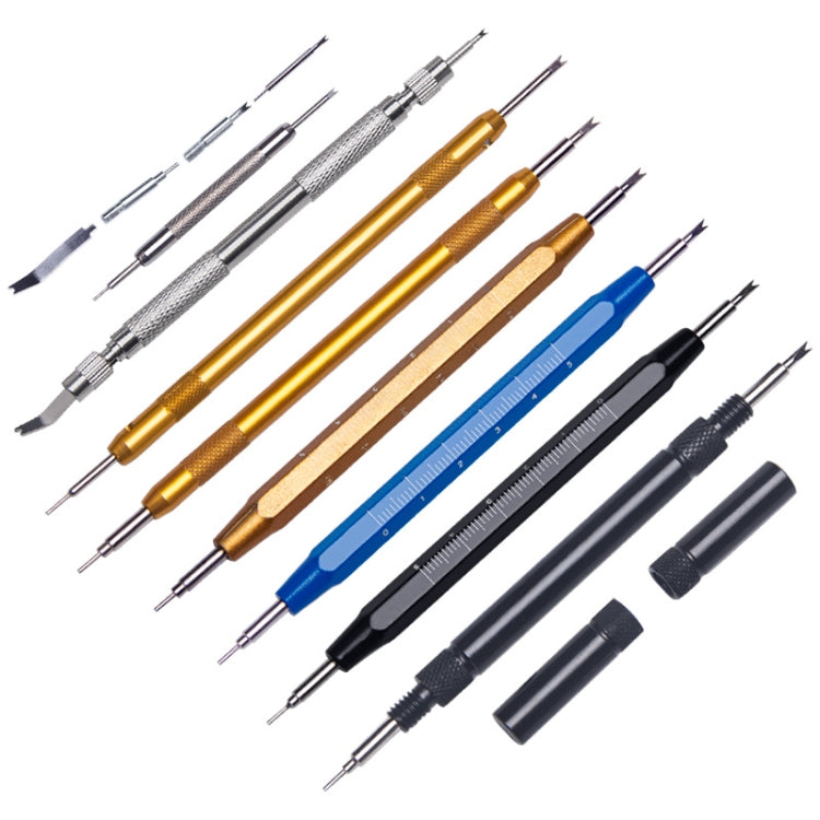 With Scale Watch Repair Tool Ear Batch Replacement Watch Strap Tool Blue - free shipping - PMC TechLife - Order now!