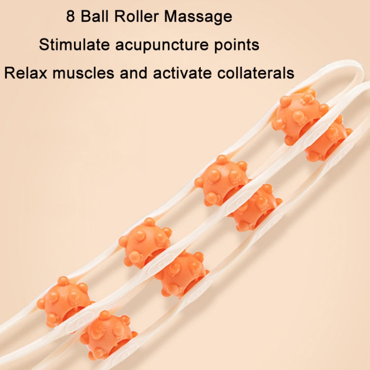 Shoulder Neck&Back Dredging Meridian Manual Roller Massager(Pink) - Massage & Relaxation by PMC TechLife | Online Shopping South Africa | PMC TechLife