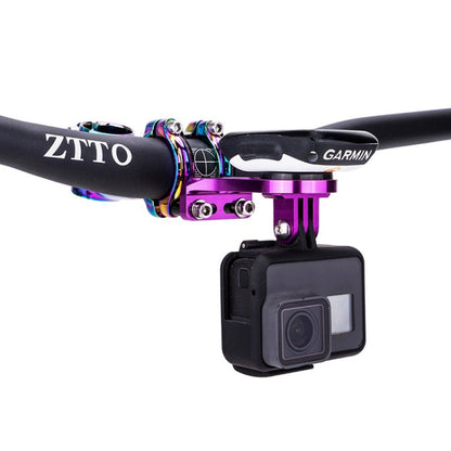 ZTTO Mountain Bike Stopwatch Mount Bicycle Extension Stand, Color: Titanium - Holders by ZTTO | Online Shopping South Africa | PMC Jewellery