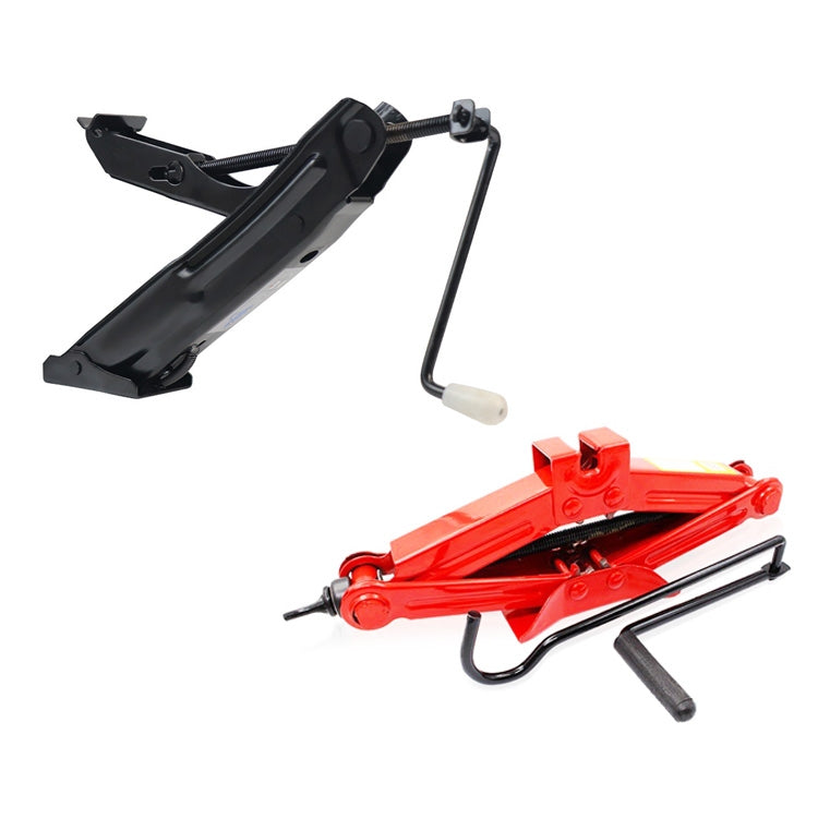 Portable Car Jack Z Type Hand Crank Tire Changing Tool(Black) - Car Jacks by PMC TechLife | Online Shopping South Africa | PMC TechLife | Buy Now Pay Later Mobicred