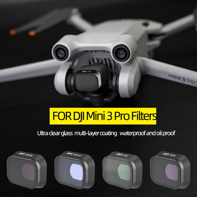 JUNESTAR Filters For DJI Mini 3 Pro,Model:  ND256 JSR-1663-07 - Mavic Lens Filter by JUNESTAR | Online Shopping South Africa | PMC Jewellery | Buy Now Pay Later Mobicred