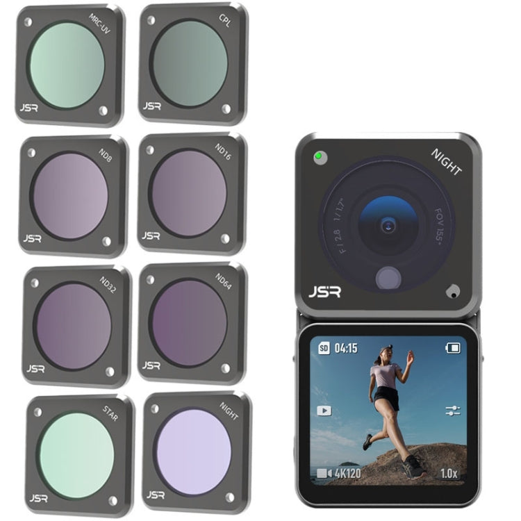 JUNESTAR Action Camera Filters For DJI Action 2,Style:  ND8 - Lens Filter by JUNESTAR | Online Shopping South Africa | PMC TechLife | Buy Now Pay Later Mobicred