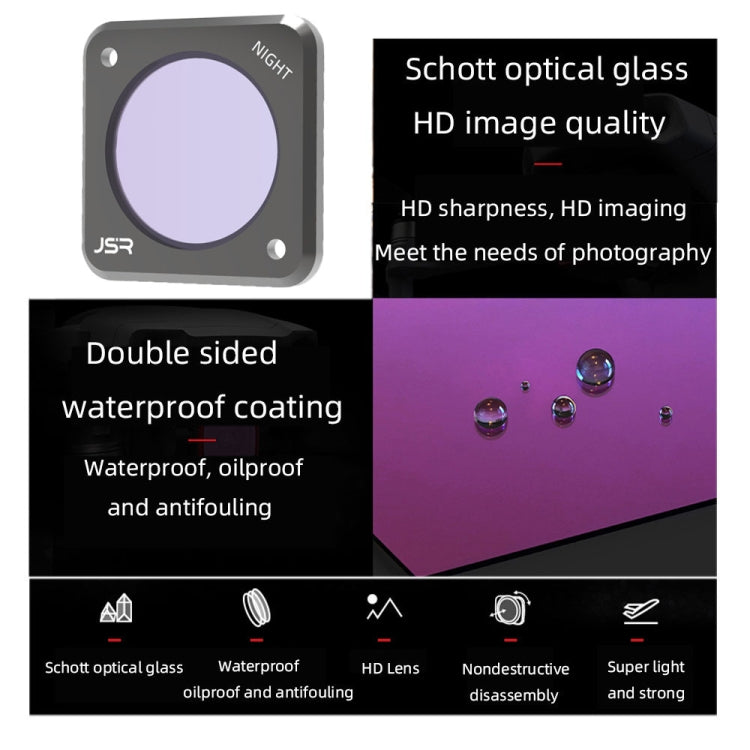 JUNESTAR Action Camera Filters For DJI Action 2,Style: Macro 10X - free shipping - PMC TechLife - Order now!