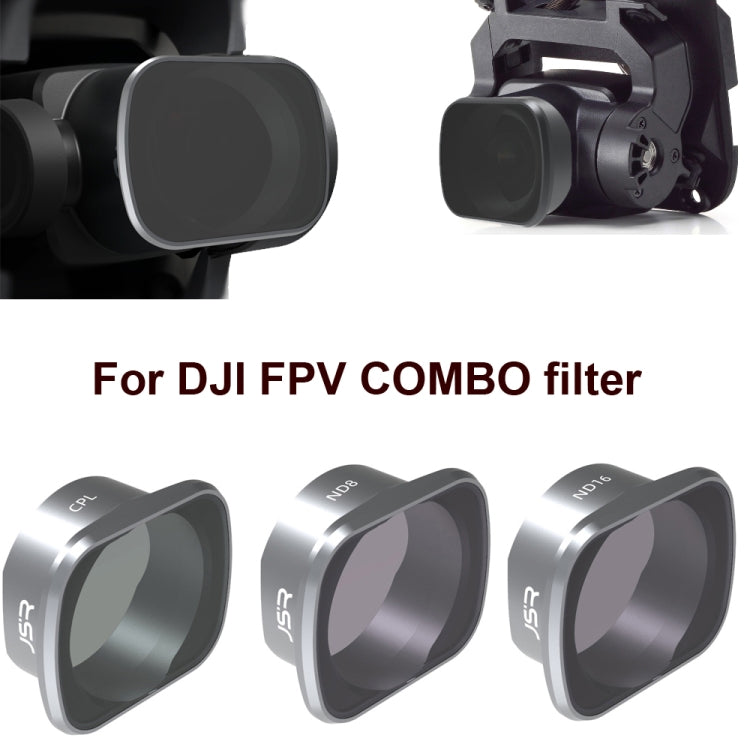 JUNESTAR  Drone Filters For DJI FPV COMBO ,Model: ND16PL - Lens Accessories by PMC Jewellery | Online Shopping South Africa | PMC Jewellery | Buy Now Pay Later Mobicred