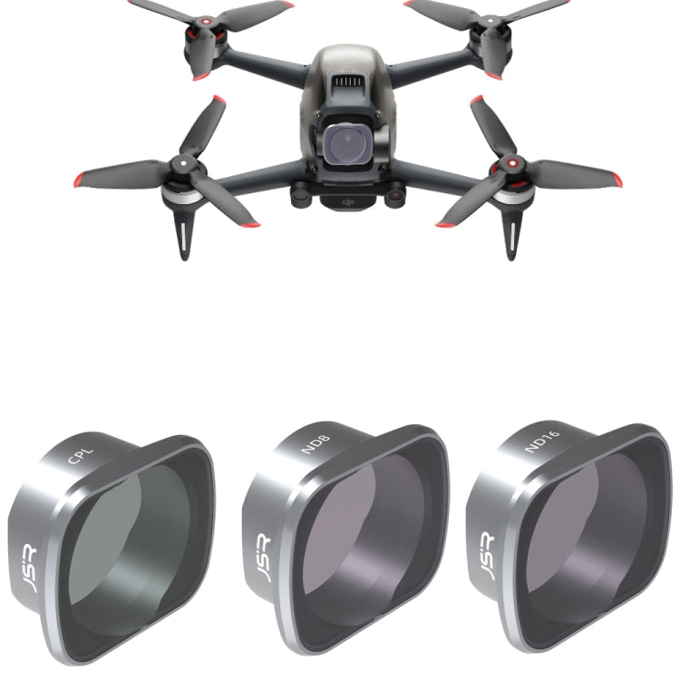 JUNESTAR  Drone Filters For DJI FPV COMBO ,Model: UV+CPL+ND8/16/32/64+STAR+Night - Lens Accessories by PMC TechLife | Online Shopping South Africa | PMC TechLife | Buy Now Pay Later Mobicred