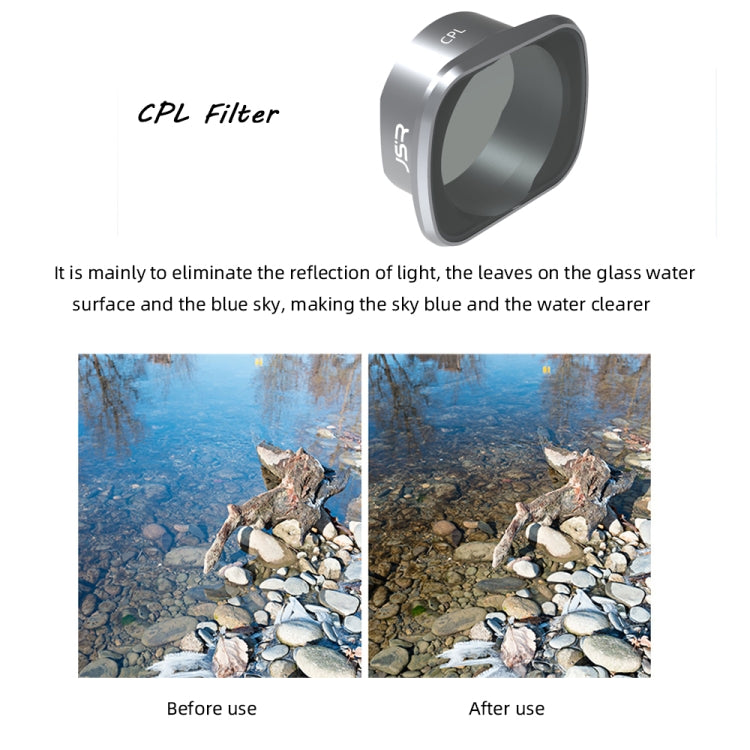 JUNESTAR  Drone Filters For DJI FPV COMBO ,Model: UV+CPL+ND8/16/32/64+STAR+Night - Lens Accessories by PMC TechLife | Online Shopping South Africa | PMC TechLife | Buy Now Pay Later Mobicred