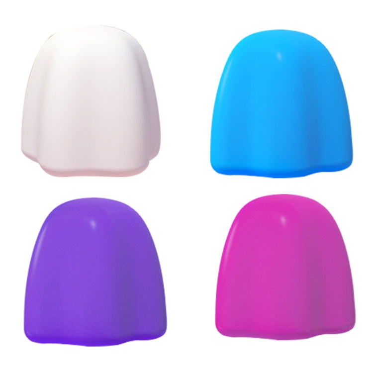 5 PCS Manual Silicone Self-Sealing Toothpaste Cap Aid(Blue) - Toothpaste Squeezing Device by PMC TechLife | Online Shopping South Africa | PMC TechLife