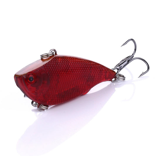 HENGJIA VI022 10g 6cm Plastic VIB Lure Hard Bait With Sound Beads(10) - Fishing Lures by HENGJIA | Online Shopping South Africa | PMC Jewellery | Buy Now Pay Later Mobicred