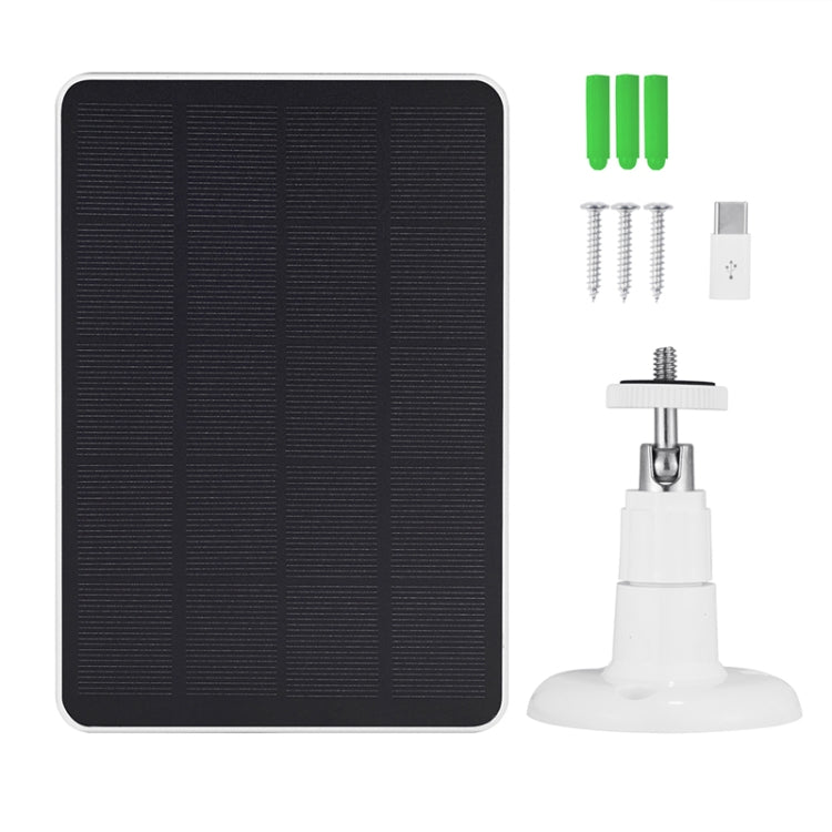 CSP-4W Low Power Surveillance Camera Doorbell Solar Charging Pad(Black) - Charger by PMC TechLife | Online Shopping South Africa | PMC TechLife | Buy Now Pay Later Mobicred