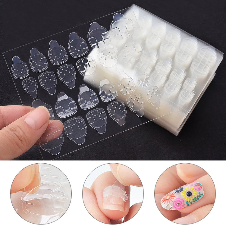 30 PCS 24 Stickers/Sheet Nail Art Double Sided Jelly Glue, Specification: Jelly Glue - Nail Stickers by PMC Jewellery | Online Shopping South Africa | PMC Jewellery | Buy Now Pay Later Mobicred