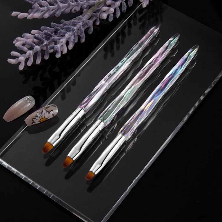 Aurora Ice Transparent Nail Drawing Pen Light Therapy Paint Pen Round Drawing Pen - Nail Art Equipment by PMC Jewellery | Online Shopping South Africa | PMC Jewellery | Buy Now Pay Later Mobicred