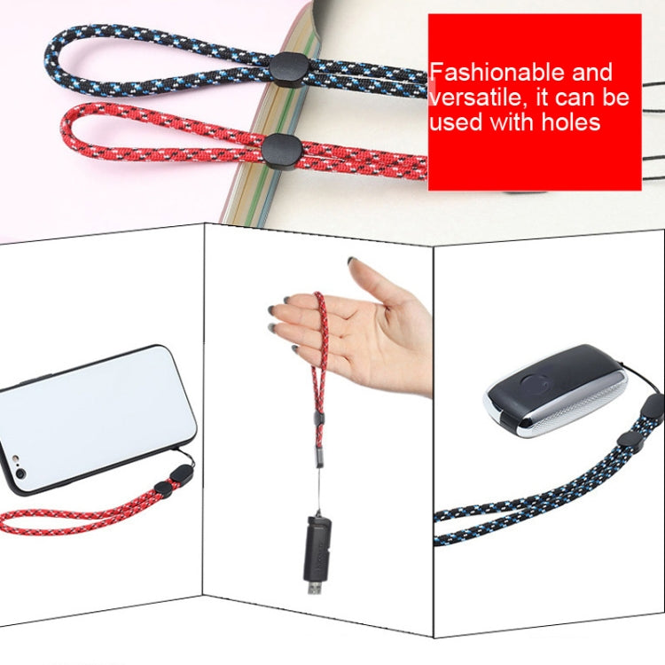 10 PCS Adjustable Mobile Phone Lanyard Short Type Lanyard Wrist Anti-lost Lanyard(Black) - Others Accessories by PMC Jewellery | Online Shopping South Africa | PMC Jewellery