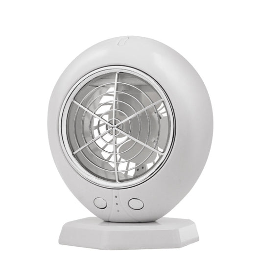 Home Office Portable Desktop Spray Fan Air Cooler, Spec: Battery Model(White) - Electric Fans by PMC Jewellery | Online Shopping South Africa | PMC Jewellery | Buy Now Pay Later Mobicred