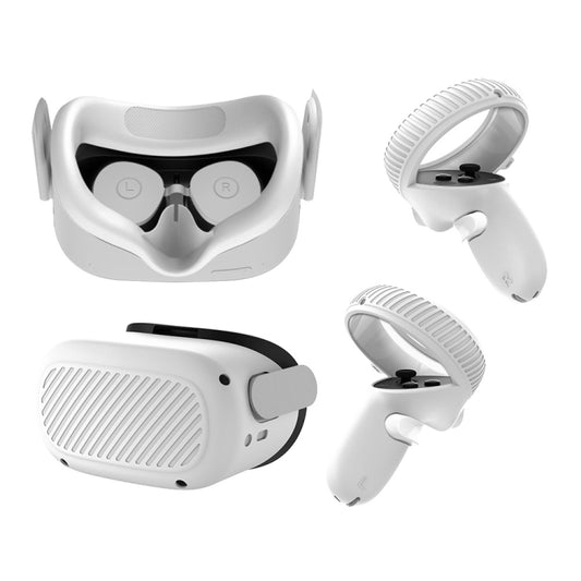 VR Glasses Lens Shell Handle Protective Case For Oculus Quest 2(White) - VR Accessories by PMC Jewellery | Online Shopping South Africa | PMC Jewellery