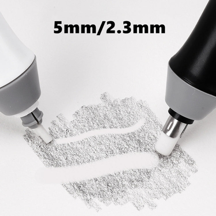 Tenwin 8302 Adjustable Electric Eraser With Rubber Refills For Sketch Drawing Erasing(Black) - Eraser & Correction Tape by Tenwin | Online Shopping South Africa | PMC TechLife