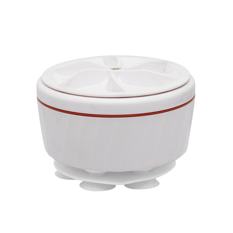 Mini Ultrasonic Spin Washer Turbo Portable Cleaner(White) - Ultrasonic Cleaner by PMC Jewellery | Online Shopping South Africa | PMC Jewellery