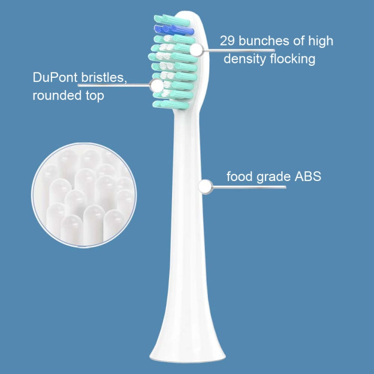 2 PCS Electric Toothbrush Head for imay P8 P9 P10 P11 P15 P20, Color: White - Replacement Brush Heads by PMC Jewellery | Online Shopping South Africa | PMC Jewellery | Buy Now Pay Later Mobicred