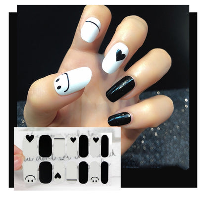 10 PCS 3D Hot Stamping Waterproof Nail Art Sticker(Z/A091) - Nail Stickers by PMC Jewellery | Online Shopping South Africa | PMC Jewellery | Buy Now Pay Later Mobicred