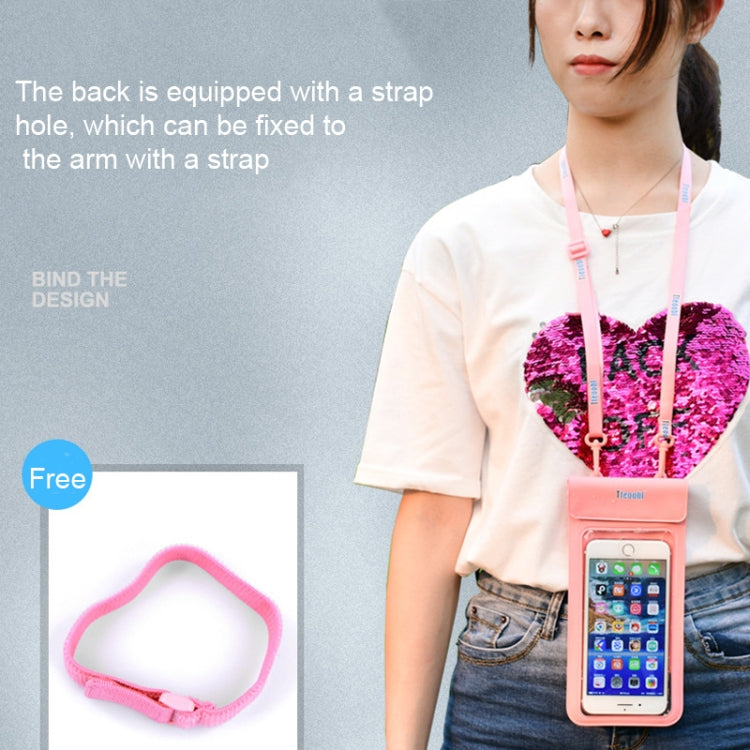Tteoobl  30m Underwater Mobile Phone Waterproof Bag, Size: Small(Blue) - free shipping - PMC Jewellery - Order now!
