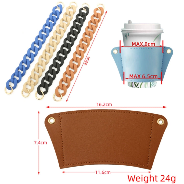 Phone Case Plastic Bracelet DIY Bag Carry Strap Cup Sleeve(Black) - free shipping - PMc TechLife - Order now!