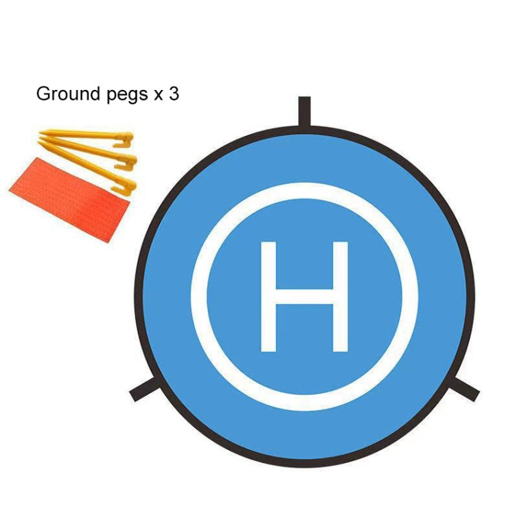 Universal Foldable Helipad Landing Pad For Drone Diameter 75cm - Parking Apron by PMC TechLife | Online Shopping South Africa | PMC TechLife
