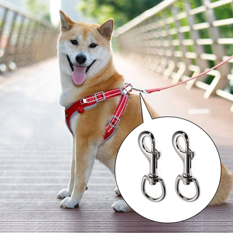 Stainless Steel Swivel Single Hook Pet Leash Hook, Specification: 70mm - Hooks by PMC TechLife | Online Shopping South Africa | PMC TechLife | Buy Now Pay Later Mobicred