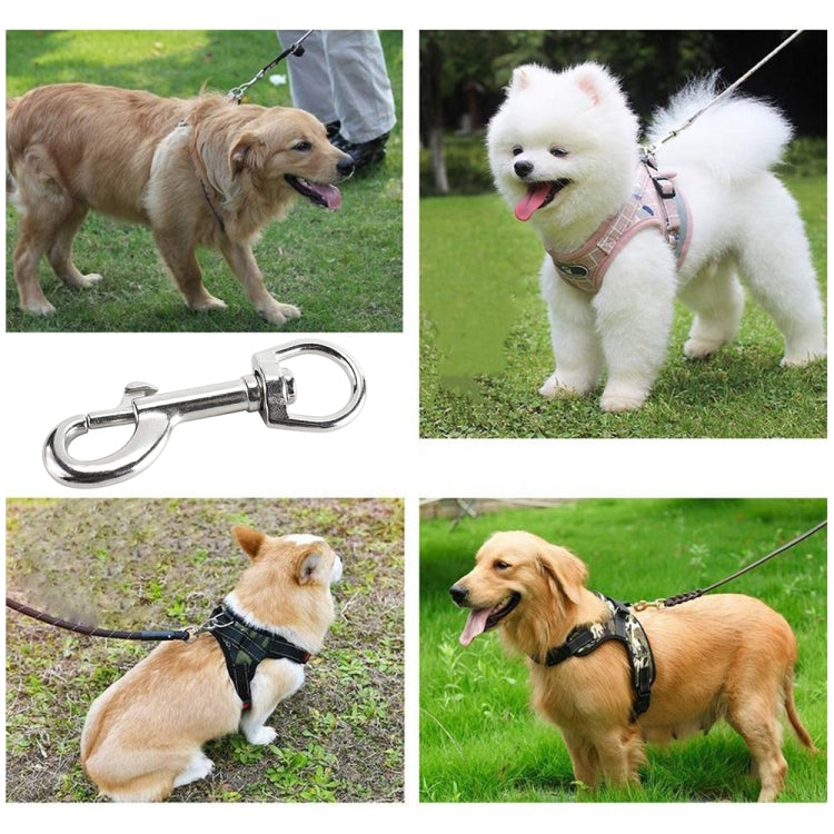 Stainless Steel Swivel Single Hook Pet Leash Hook, Specification: 70mm - Hooks by PMC TechLife | Online Shopping South Africa | PMC TechLife | Buy Now Pay Later Mobicred